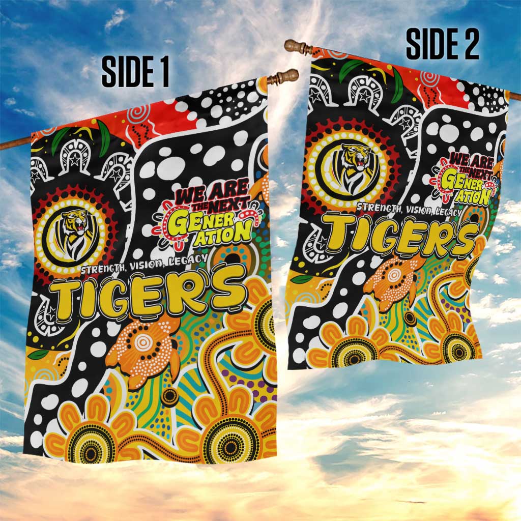 Tigers AFL Celebrating 50 Years of Naidoc Garden Flag NAIDOC Week 2025 Aboriginal