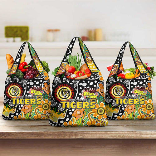 Tigers AFL Celebrating 50 Years of Naidoc Grocery Bag NAIDOC Week 2025 Aboriginal