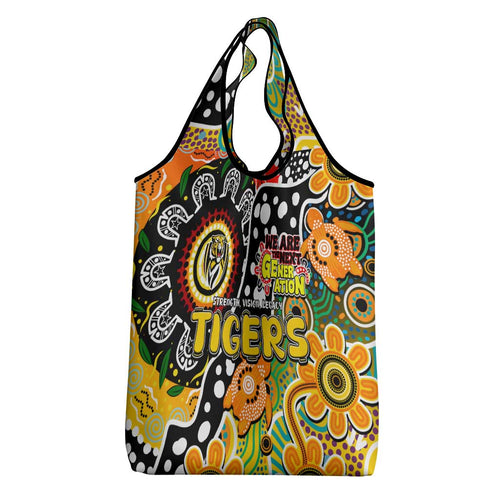 Tigers AFL Celebrating 50 Years of Naidoc Grocery Bag NAIDOC Week 2025 Aboriginal