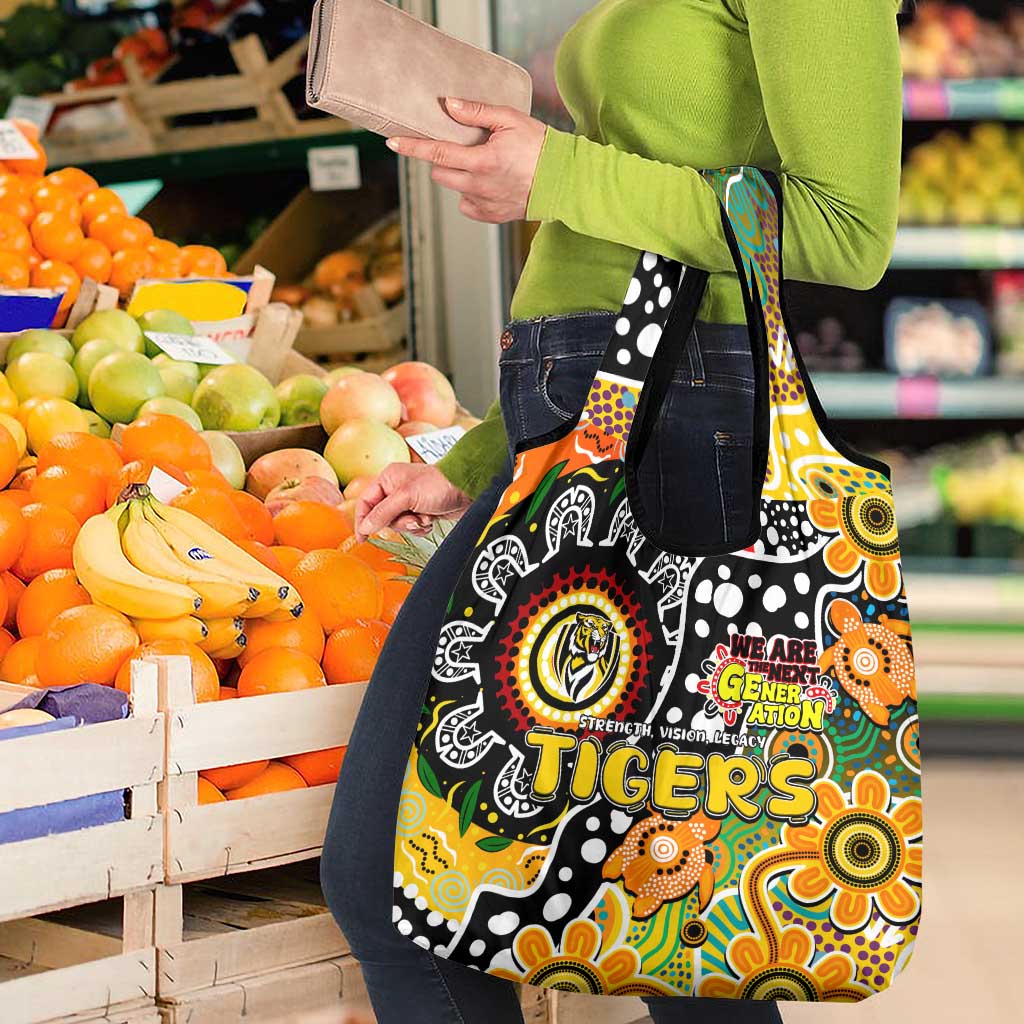 Tigers AFL Celebrating 50 Years of Naidoc Grocery Bag NAIDOC Week 2025 Aboriginal