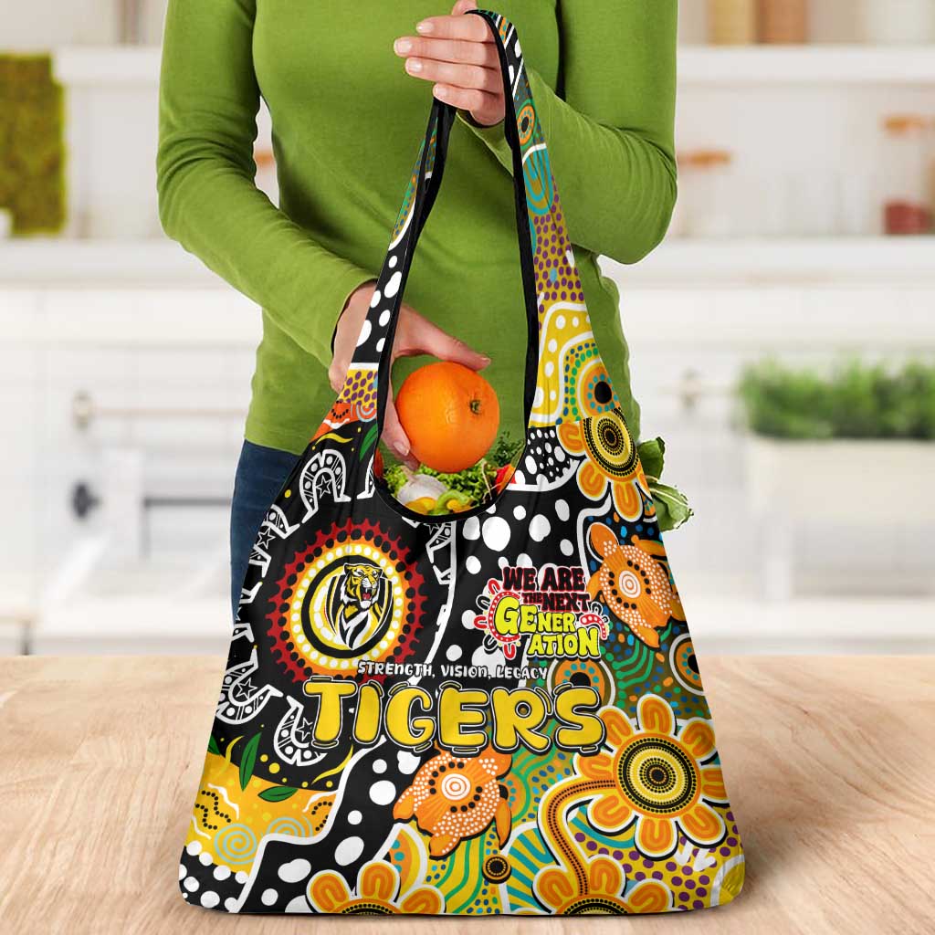 Tigers AFL Celebrating 50 Years of Naidoc Grocery Bag NAIDOC Week 2025 Aboriginal