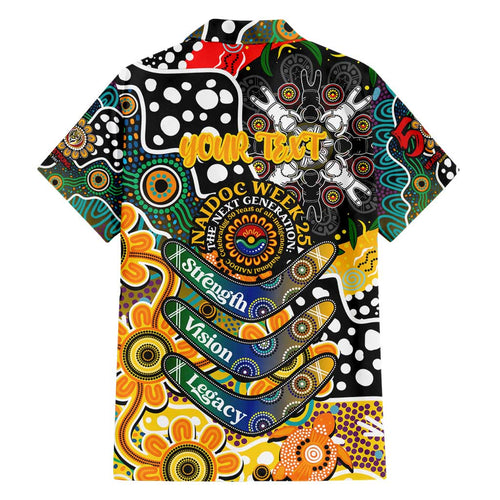 Personalised Tigers AFL Celebrating 50 Years of Naidoc Hawaiian Shirt NAIDOC Week 2025 Aboriginal
