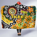 Tigers AFL Celebrating 50 Years of Naidoc Hooded Blanket NAIDOC Week 2025 Aboriginal