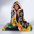Tigers AFL Celebrating 50 Years of Naidoc Hooded Blanket NAIDOC Week 2025 Aboriginal