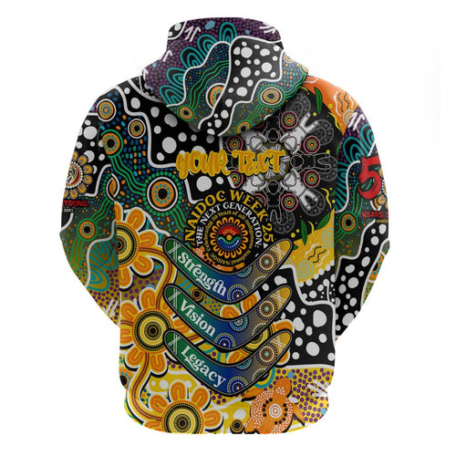 Personalised Tigers AFL Celebrating 50 Years of Naidoc Hoodie NAIDOC Week 2025 Aboriginal