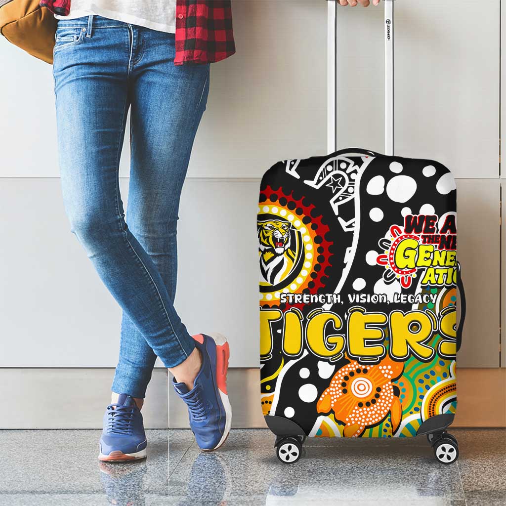 Tigers AFL Celebrating 50 Years of Naidoc Luggage Cover NAIDOC Week 2025 Aboriginal