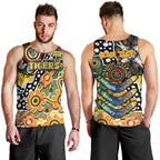 Personalised Tigers AFL Celebrating 50 Years of Naidoc Men Tank Top NAIDOC Week 2025 Aboriginal