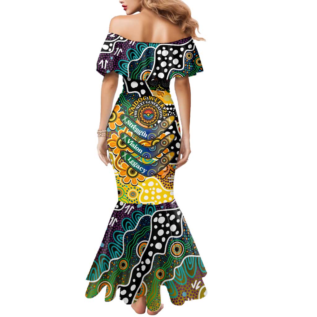 Personalised Tigers AFL Celebrating 50 Years of Naidoc Mermaid Dress NAIDOC Week 2025 Aboriginal