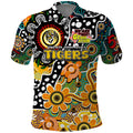 Personalised Tigers AFL Celebrating 50 Years of Naidoc Polo Shirt NAIDOC Week 2025 Aboriginal