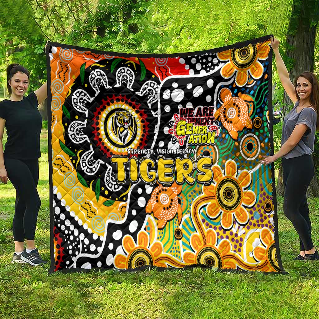 Tigers AFL Celebrating 50 Years of Naidoc Quilt NAIDOC Week 2025 Aboriginal