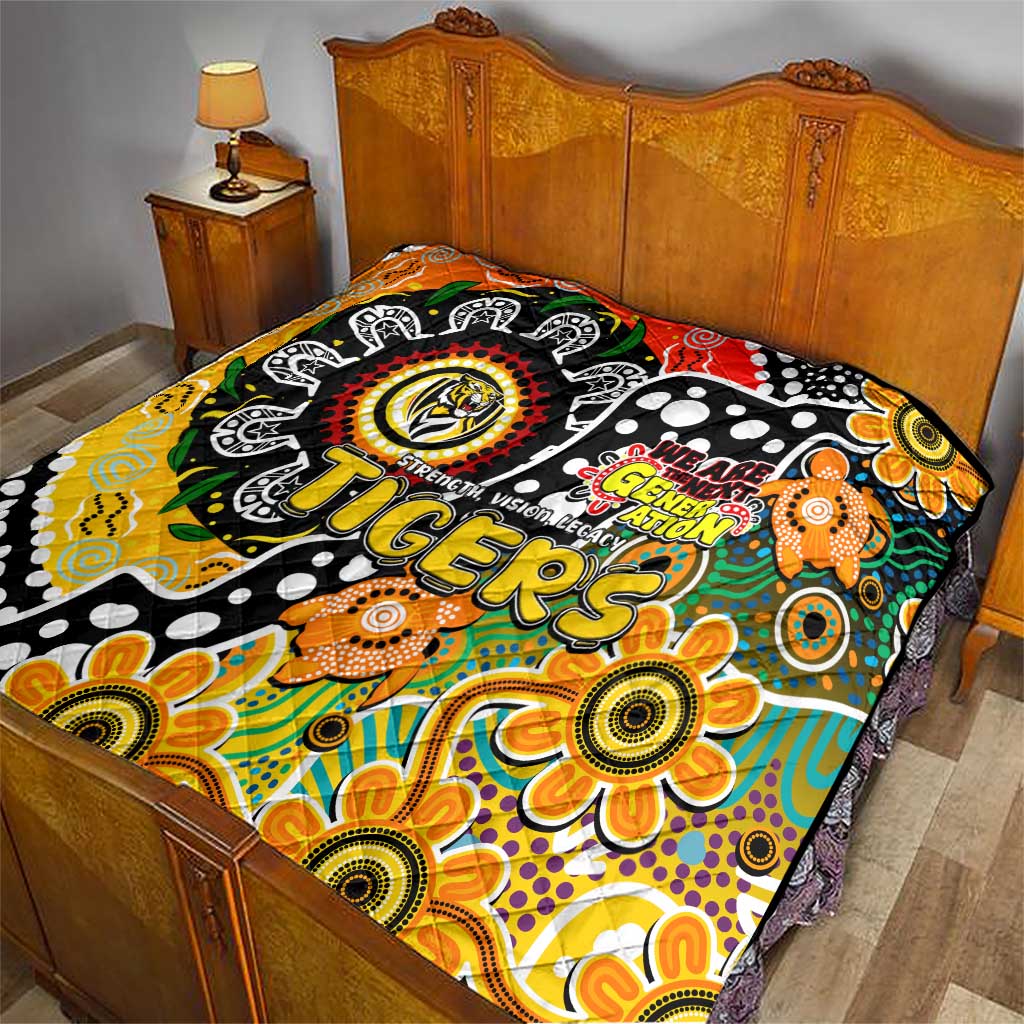 Tigers AFL Celebrating 50 Years of Naidoc Quilt NAIDOC Week 2025 Aboriginal