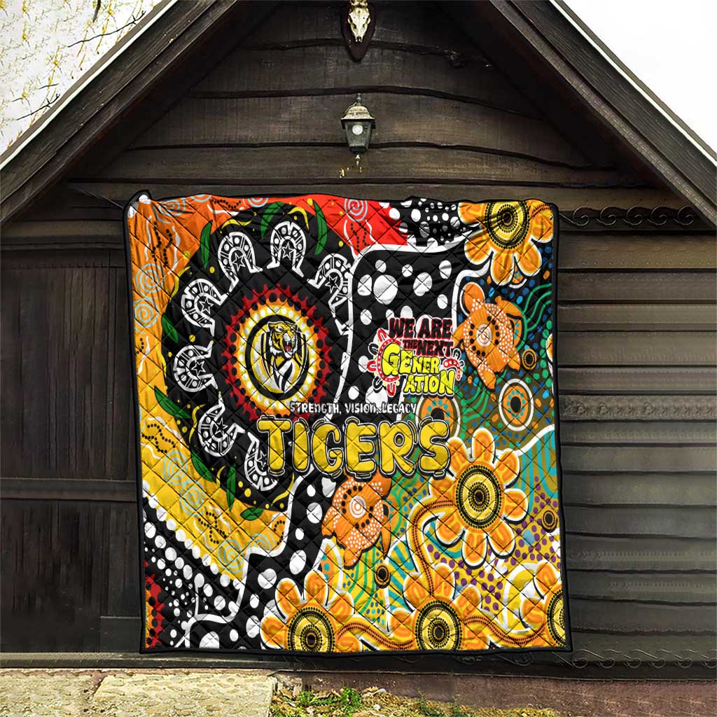 Tigers AFL Celebrating 50 Years of Naidoc Quilt NAIDOC Week 2025 Aboriginal