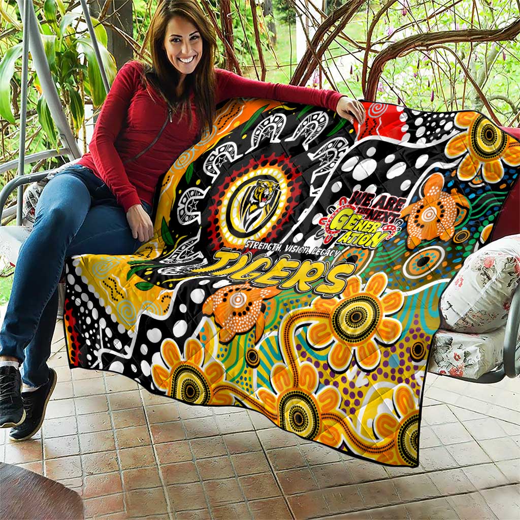 Tigers AFL Celebrating 50 Years of Naidoc Quilt NAIDOC Week 2025 Aboriginal