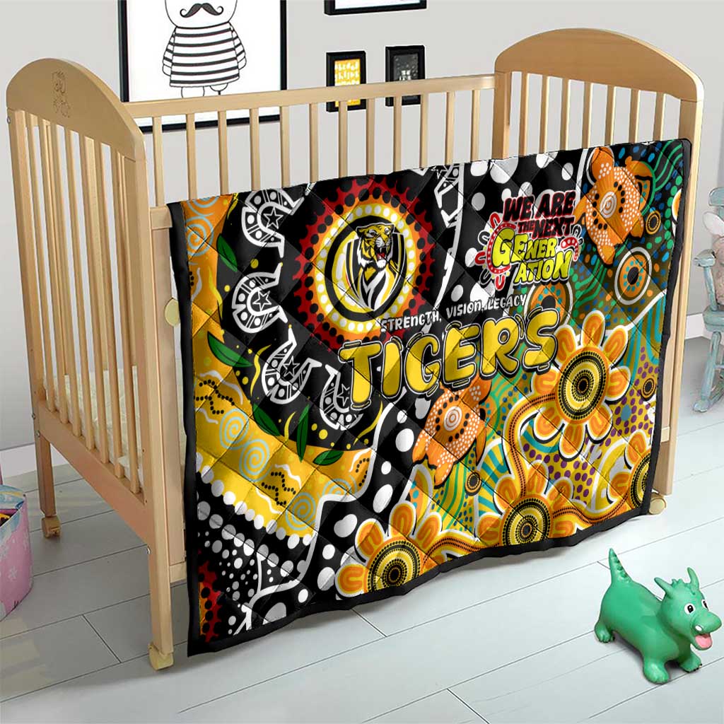 Tigers AFL Celebrating 50 Years of Naidoc Quilt NAIDOC Week 2025 Aboriginal