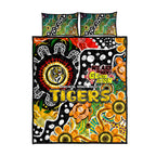 Tigers AFL Celebrating 50 Years of Naidoc Quilt Bed Set NAIDOC Week 2025 Aboriginal