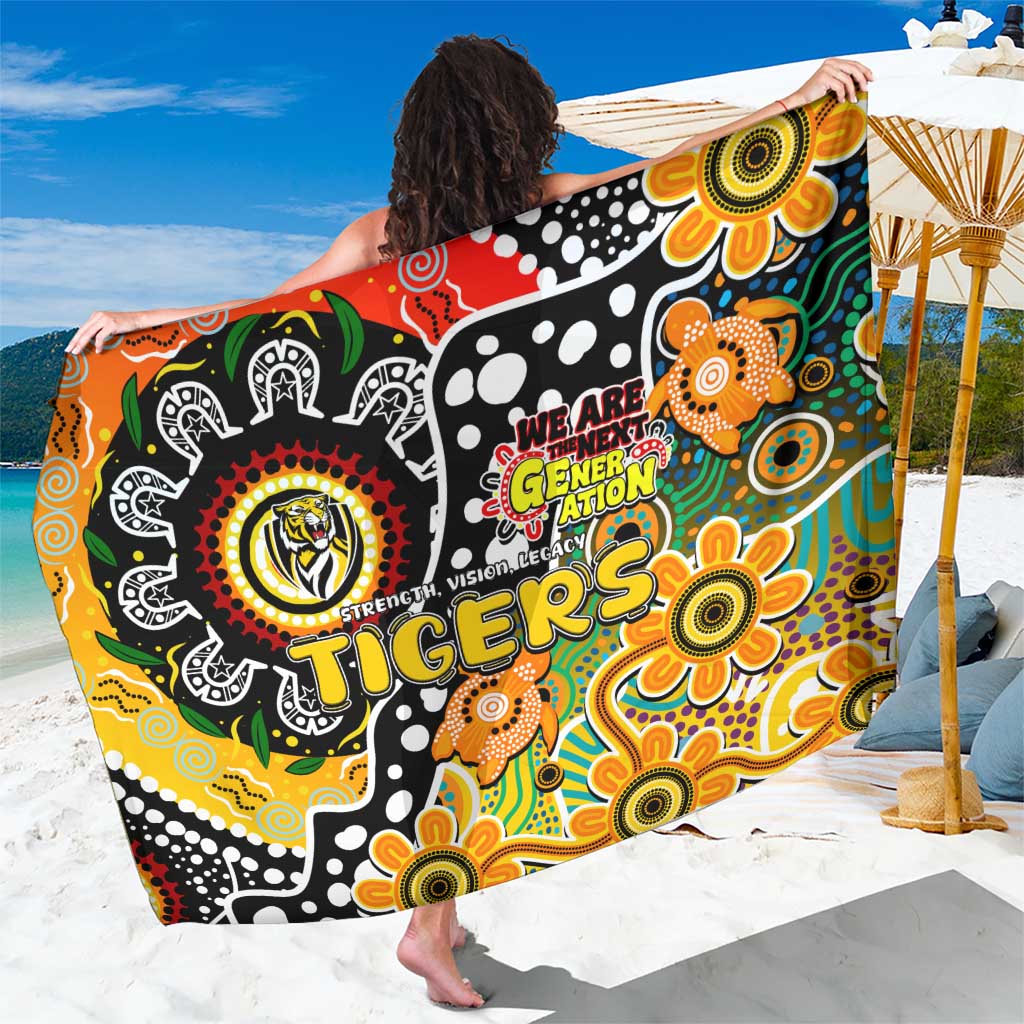 Tigers AFL Celebrating 50 Years of Naidoc Sarong NAIDOC Week 2025 Aboriginal