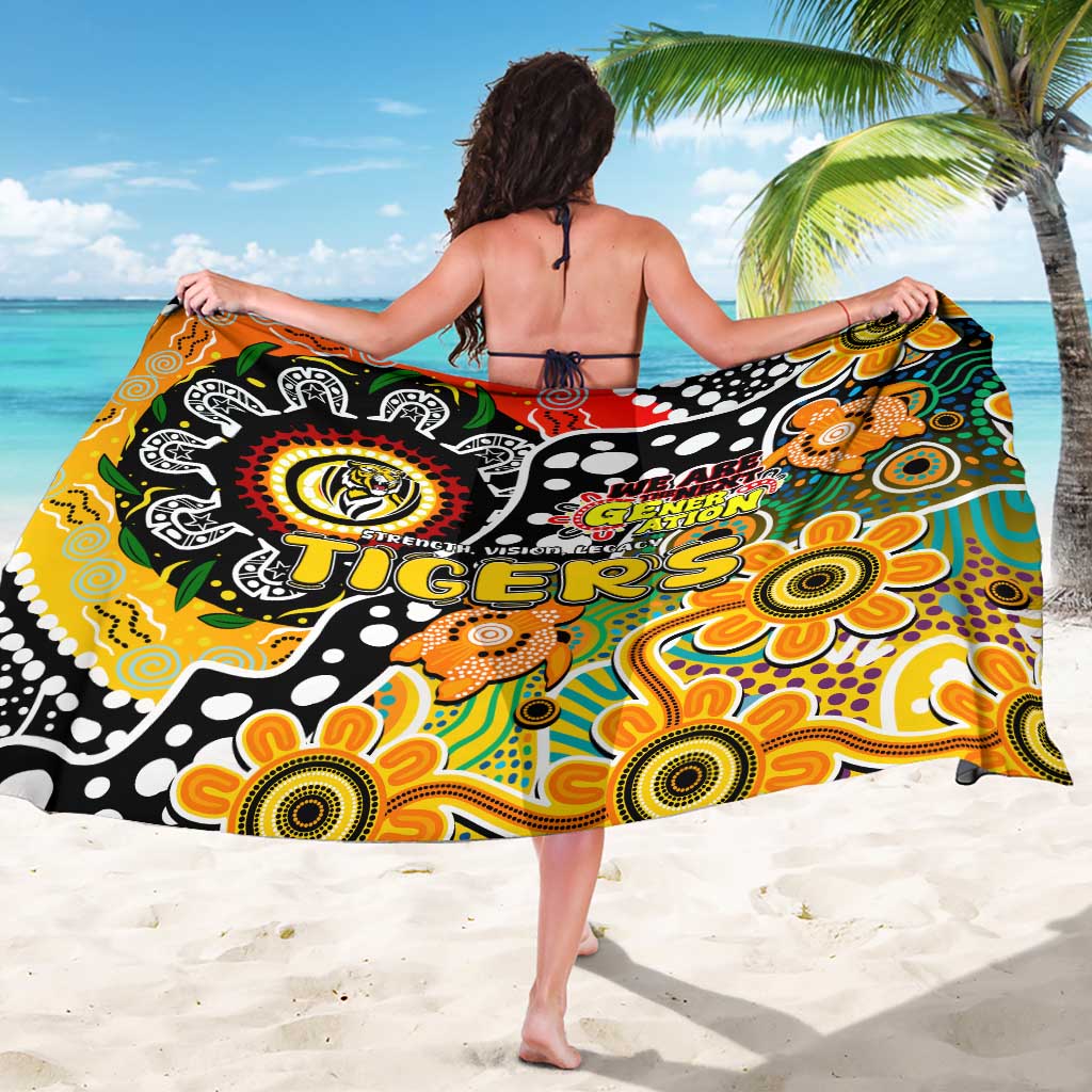 Tigers AFL Celebrating 50 Years of Naidoc Sarong NAIDOC Week 2025 Aboriginal