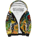 Personalised Tigers AFL Celebrating 50 Years of Naidoc Sherpa Hoodie NAIDOC Week 2025 Aboriginal