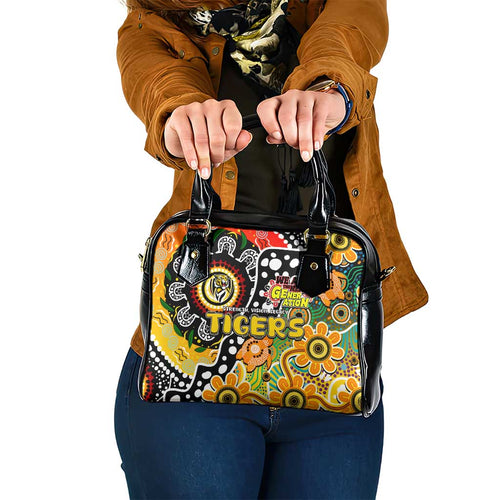 Tigers AFL Celebrating 50 Years of Naidoc Shoulder Handbag NAIDOC Week 2025 Aboriginal