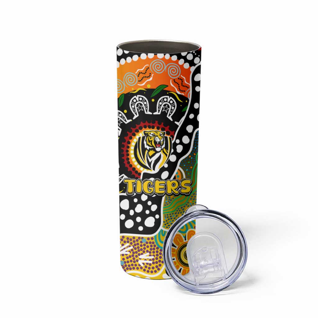 Tigers AFL Celebrating 50 Years of Naidoc Skinny Tumbler NAIDOC Week 2025 Aboriginal