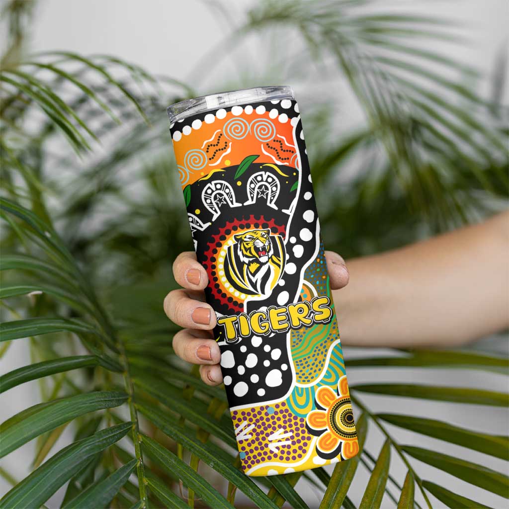 Tigers AFL Celebrating 50 Years of Naidoc Skinny Tumbler NAIDOC Week 2025 Aboriginal