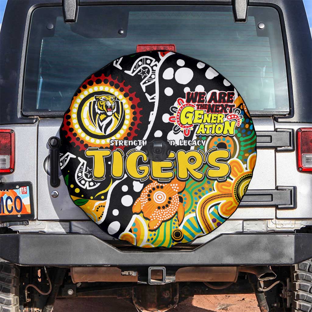 Tigers AFL Celebrating 50 Years of Naidoc Spare Tire Cover NAIDOC Week 2025 Aboriginal