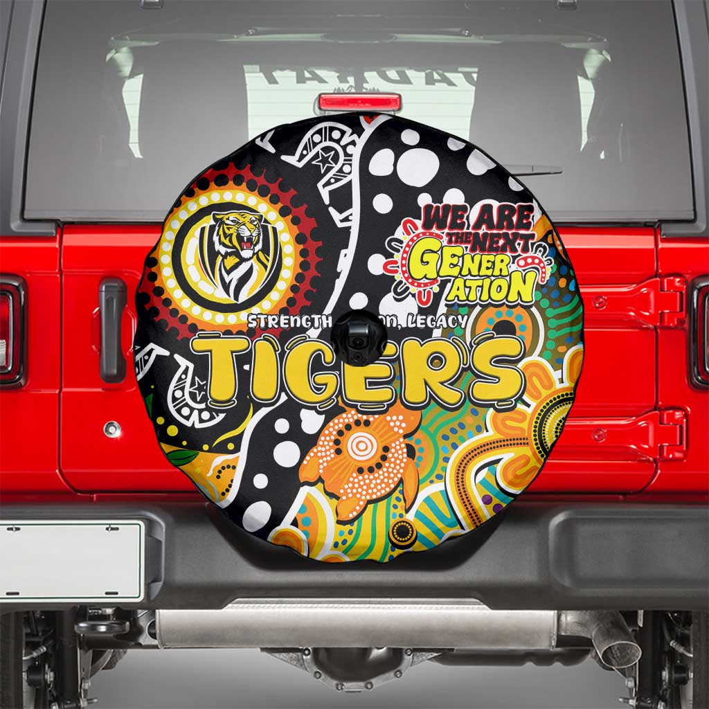 Tigers AFL Celebrating 50 Years of Naidoc Spare Tire Cover NAIDOC Week 2025 Aboriginal