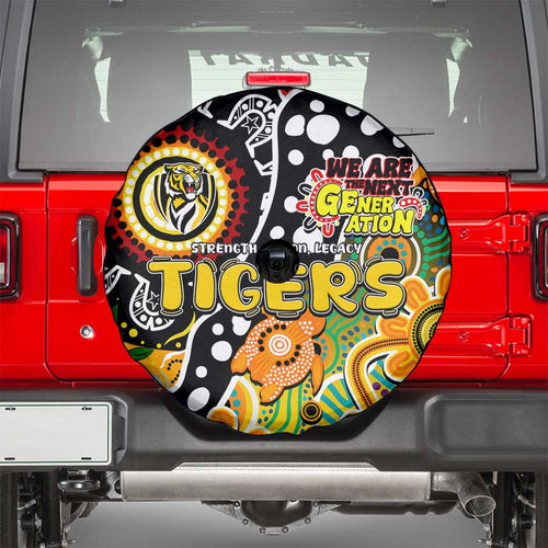 Tigers AFL Celebrating 50 Years of Naidoc Spare Tire Cover NAIDOC Week 2025 Aboriginal