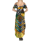 Personalised Tigers AFL Celebrating 50 Years of Naidoc Summer Maxi Dress NAIDOC Week 2025 Aboriginal