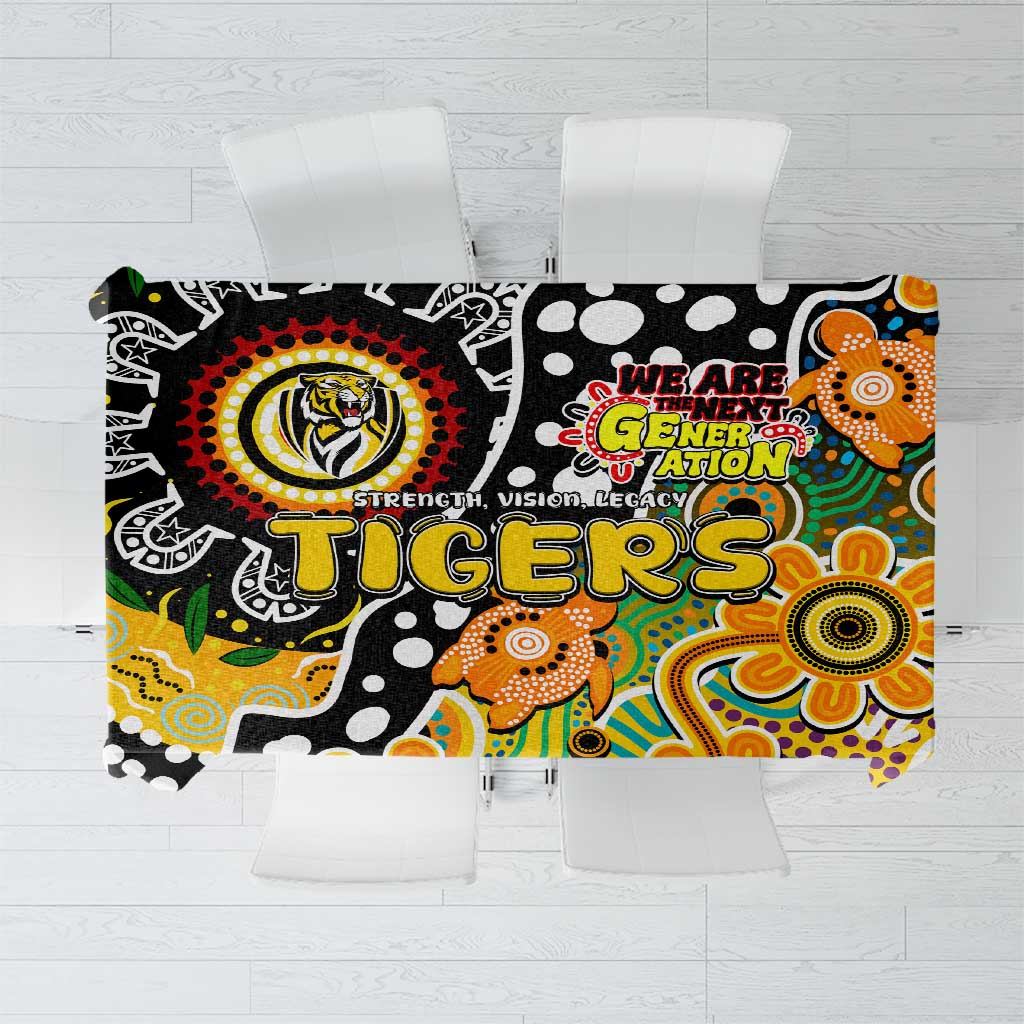 Tigers AFL Celebrating 50 Years of Naidoc Tablecloth NAIDOC Week 2025 Aboriginal