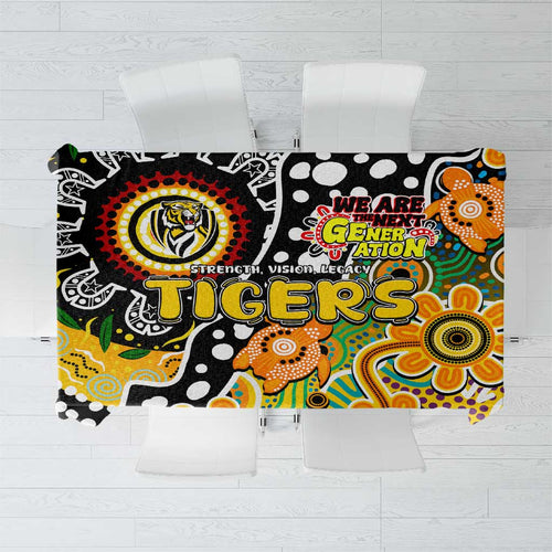 Tigers AFL Celebrating 50 Years of Naidoc Tablecloth NAIDOC Week 2025 Aboriginal