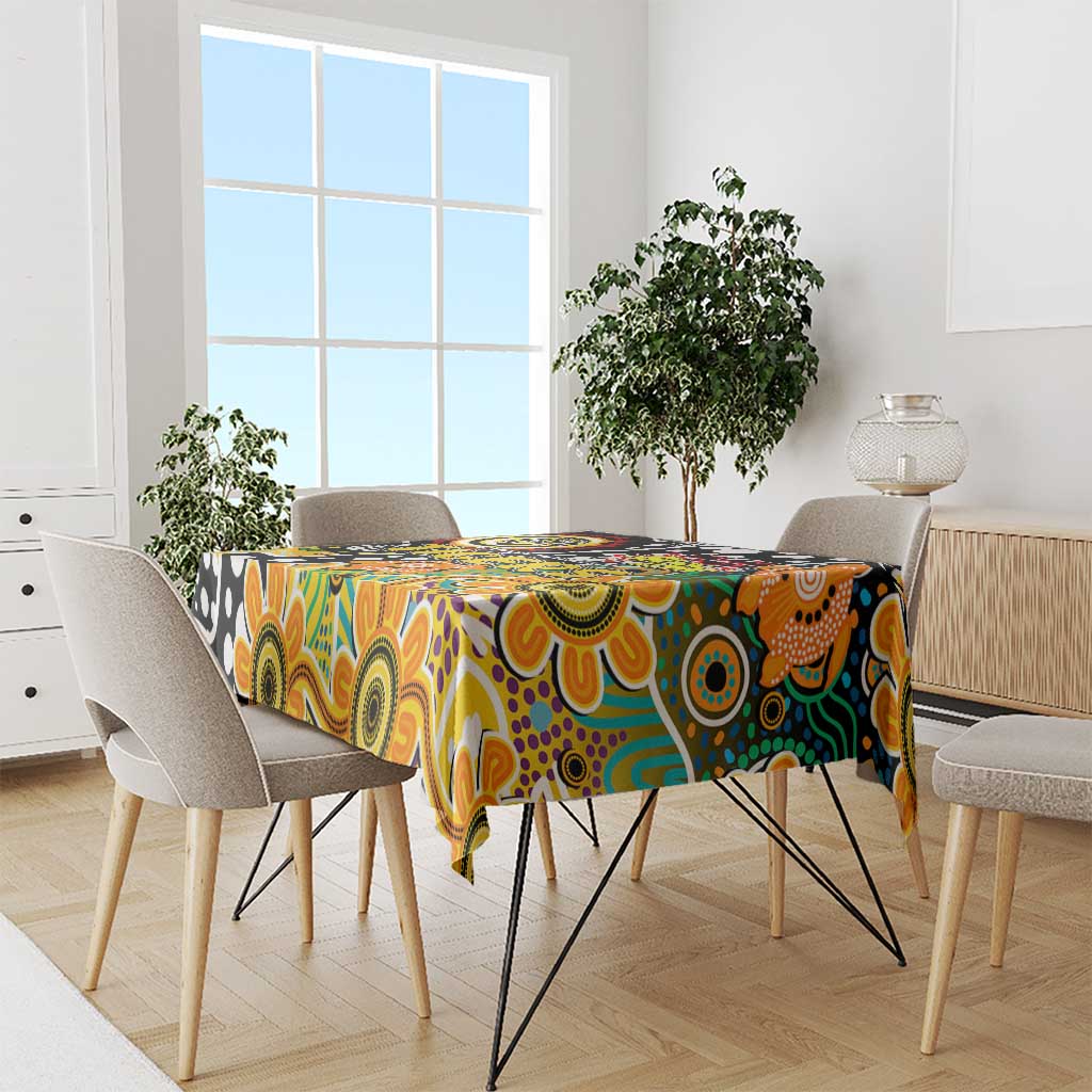 Tigers AFL Celebrating 50 Years of Naidoc Tablecloth NAIDOC Week 2025 Aboriginal