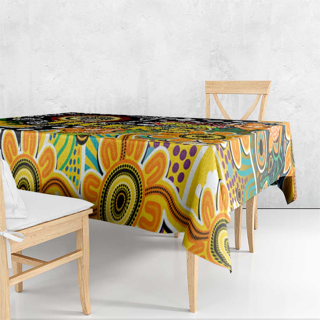 Tigers AFL Celebrating 50 Years of Naidoc Tablecloth NAIDOC Week 2025 Aboriginal