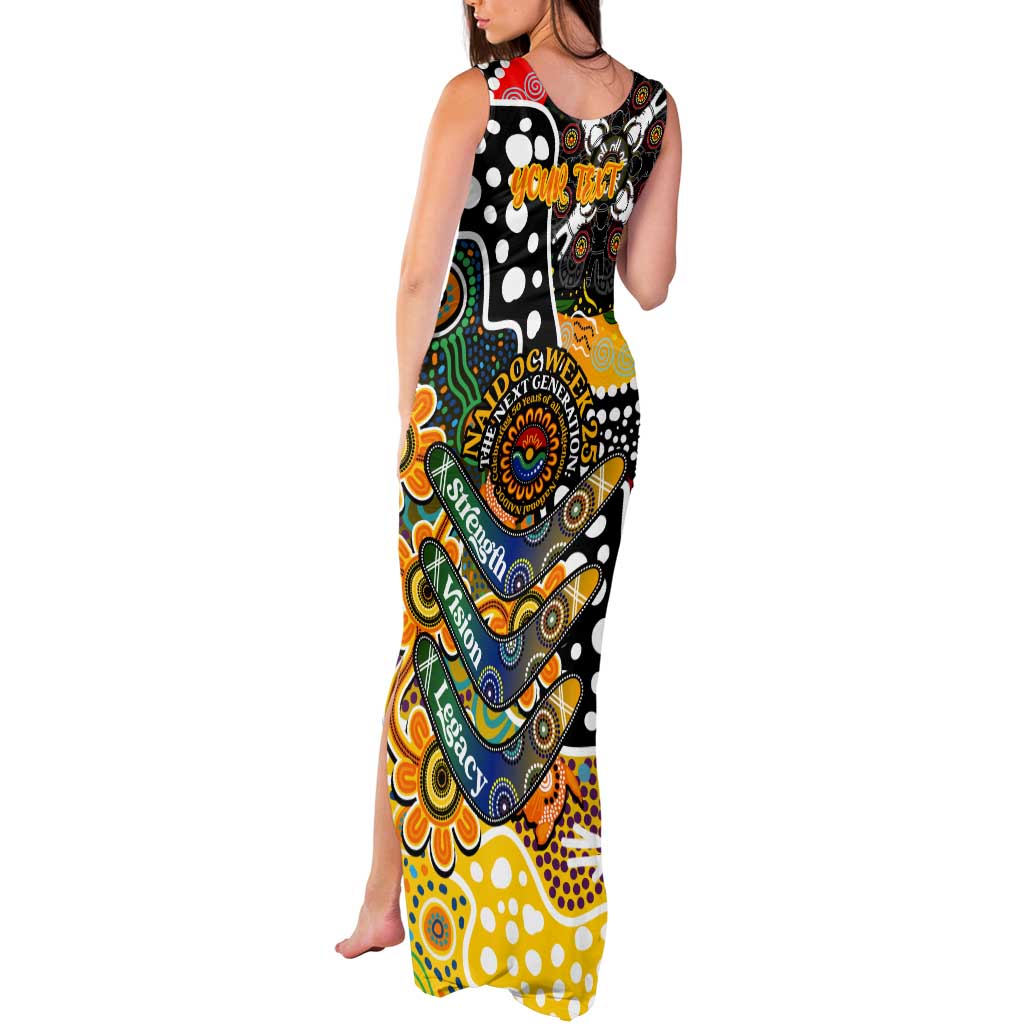 Personalised Tigers AFL Celebrating 50 Years of Naidoc Tank Maxi Dress NAIDOC Week 2025 Aboriginal
