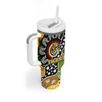 Tigers AFL Celebrating 50 Years of Naidoc Tumbler With Handle NAIDOC Week 2025 Aboriginal