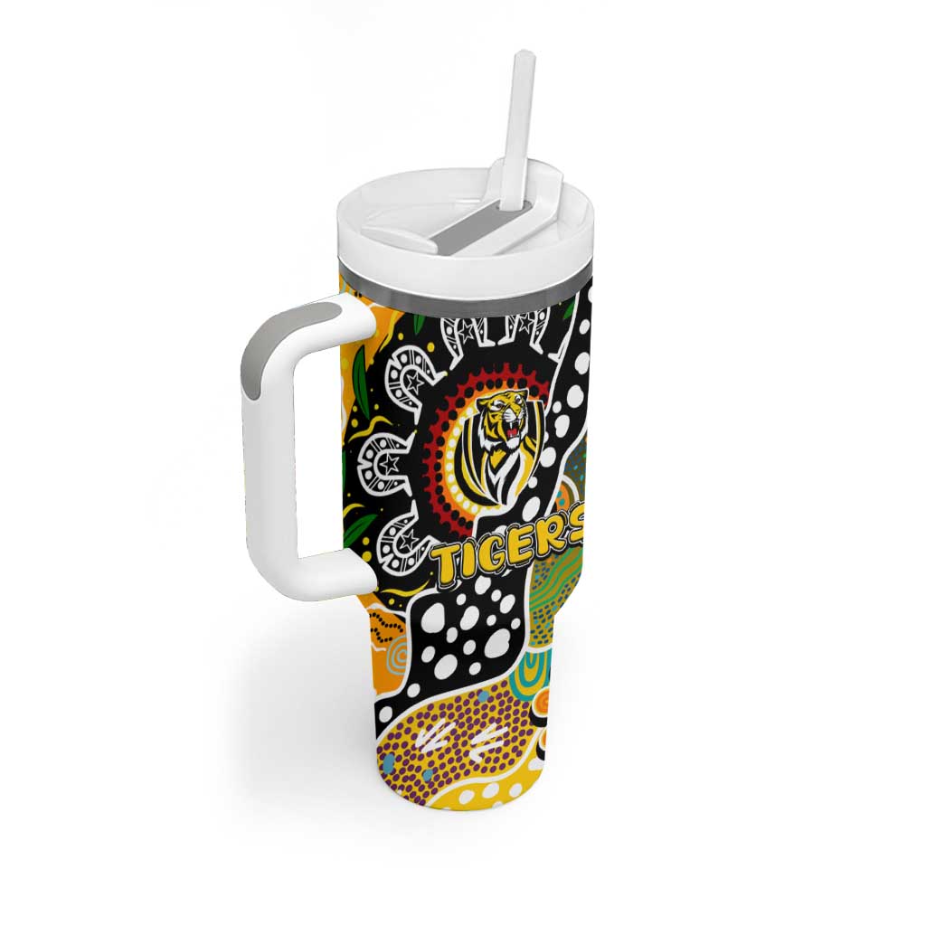 Tigers AFL Celebrating 50 Years of Naidoc Tumbler With Handle NAIDOC Week 2025 Aboriginal