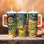 Tigers AFL Celebrating 50 Years of Naidoc Tumbler With Handle NAIDOC Week 2025 Aboriginal