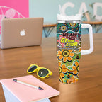 Tigers AFL Celebrating 50 Years of Naidoc Tumbler With Handle NAIDOC Week 2025 Aboriginal