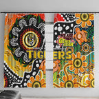 Tigers AFL Celebrating 50 Years of Naidoc Window Curtain NAIDOC Week 2025 Aboriginal