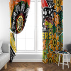 Tigers AFL Celebrating 50 Years of Naidoc Window Curtain NAIDOC Week 2025 Aboriginal