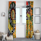 Tigers AFL Celebrating 50 Years of Naidoc Window Curtain NAIDOC Week 2025 Aboriginal