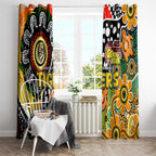 Tigers AFL Celebrating 50 Years of Naidoc Window Curtain NAIDOC Week 2025 Aboriginal