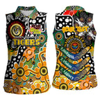 Personalised Tigers AFL Celebrating 50 Years of Naidoc Women Sleeveless Polo Shirt NAIDOC Week 2025 Aboriginal