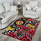 Saints AFL Celebrating 50 Years of Naidoc Area Rug NAIDOC Week 2025 Aboriginal