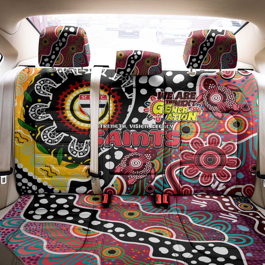Saints AFL Celebrating 50 Years of Naidoc Back Car Seat Cover NAIDOC Week 2025 Aboriginal