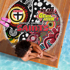 Saints AFL Celebrating 50 Years of Naidoc Beach Blanket NAIDOC Week 2025 Aboriginal