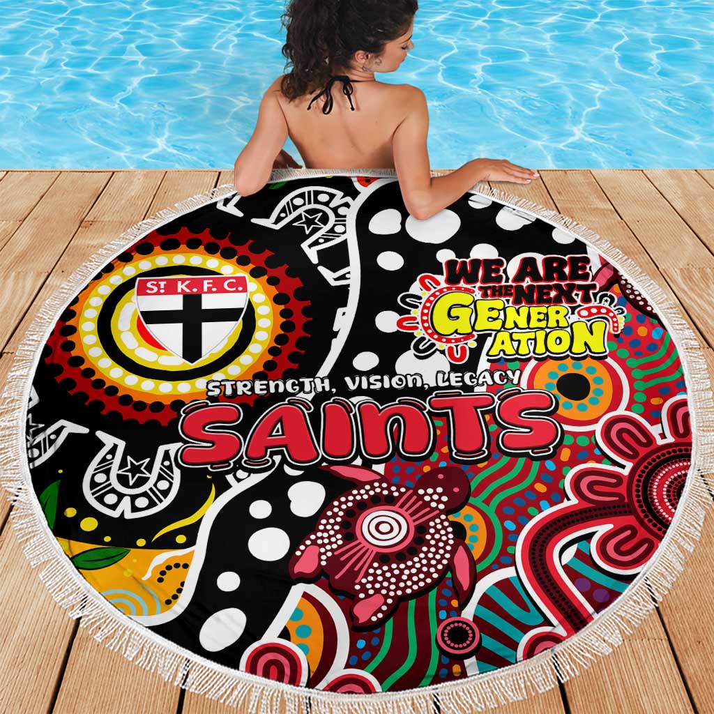 Saints AFL Celebrating 50 Years of Naidoc Beach Blanket NAIDOC Week 2025 Aboriginal