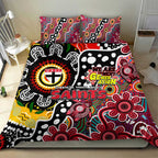 Saints AFL Celebrating 50 Years of Naidoc Bedding Set NAIDOC Week 2025 Aboriginal