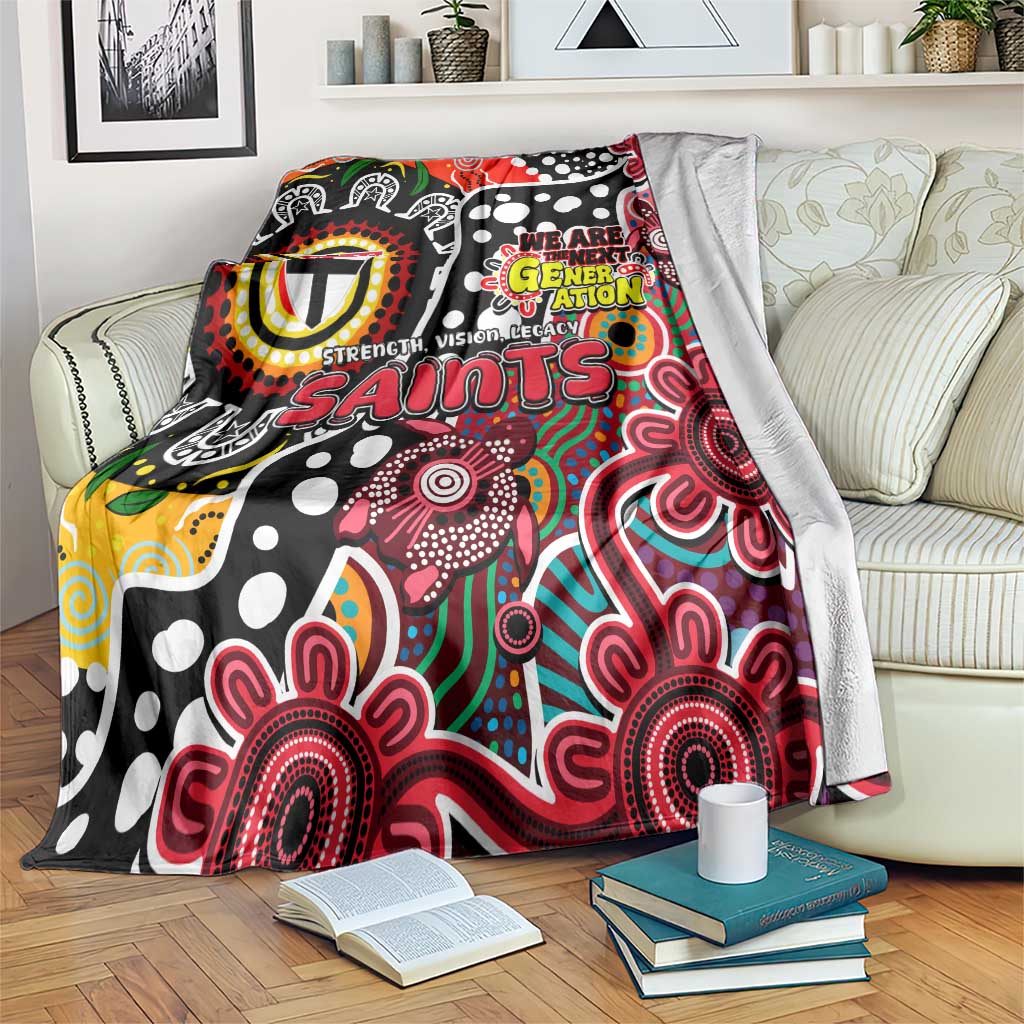 Saints AFL Celebrating 50 Years of Naidoc Blanket NAIDOC Week 2025 Aboriginal