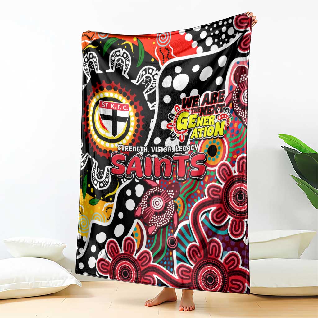 Saints AFL Celebrating 50 Years of Naidoc Blanket NAIDOC Week 2025 Aboriginal